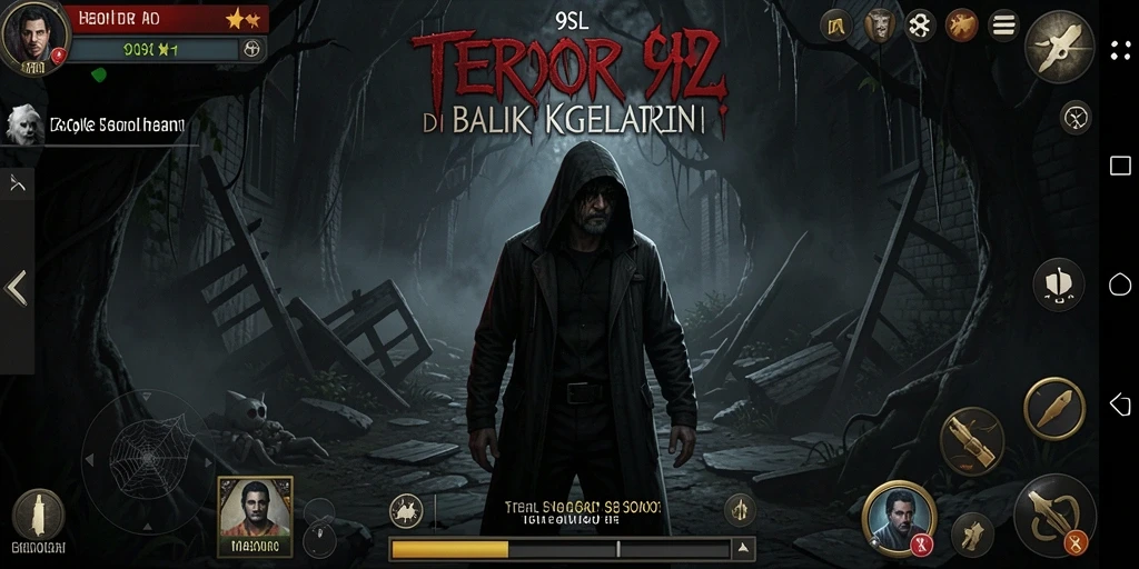 Tangkapan layar menampilkan gameplay menegangkan di dunia 9SL.