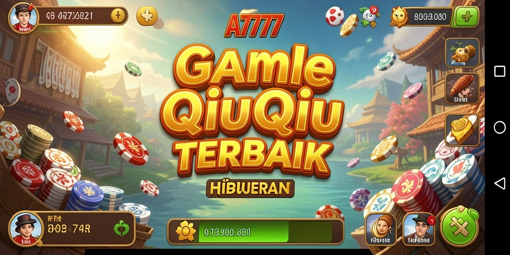 Screenshot gameplay A7777 saat bermain QiuQiu yang mendebarkan.