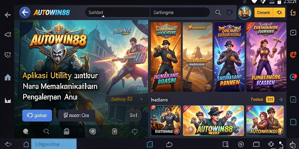 Tampilan antarmuka utama AUTOWIN88 yang memudahkan pengguna.