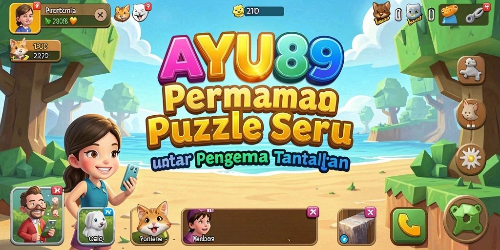 Tampilkan gameplay seru dan tantangan puzzle AYU89.