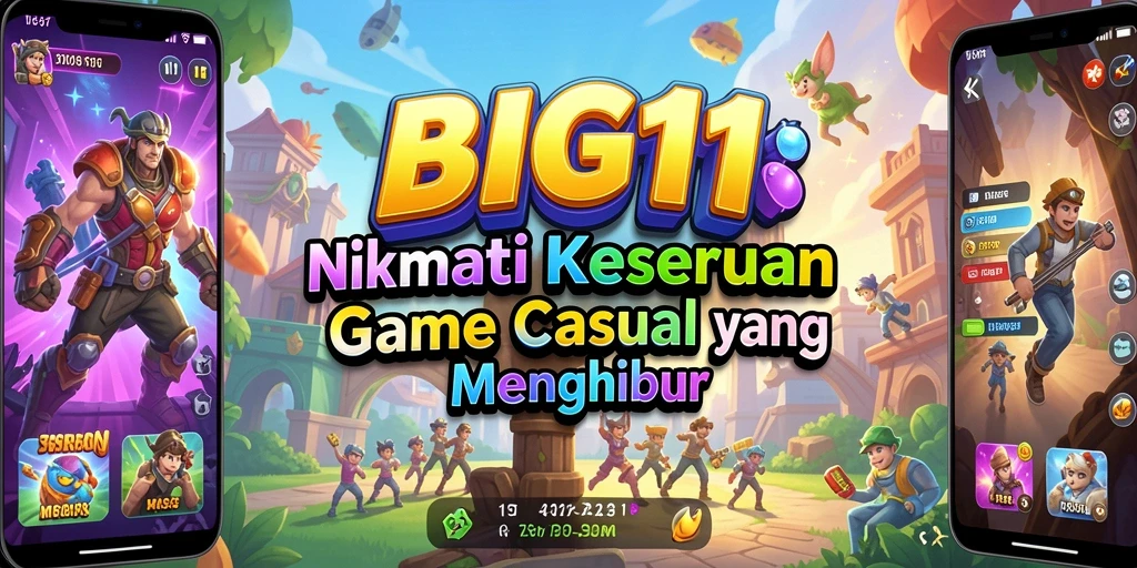 Tampilan gameplay yang seru dan menarik pada BIG11.