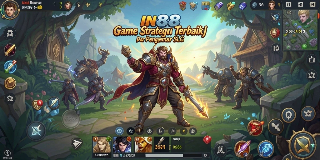 Menampilkan gameplay menarik dalam strategi perang SLG.