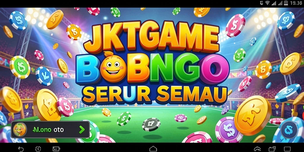 Tangkapan layar utama JKTGAME menampilkan gameplay Bingo yang menarik dan interaktif.