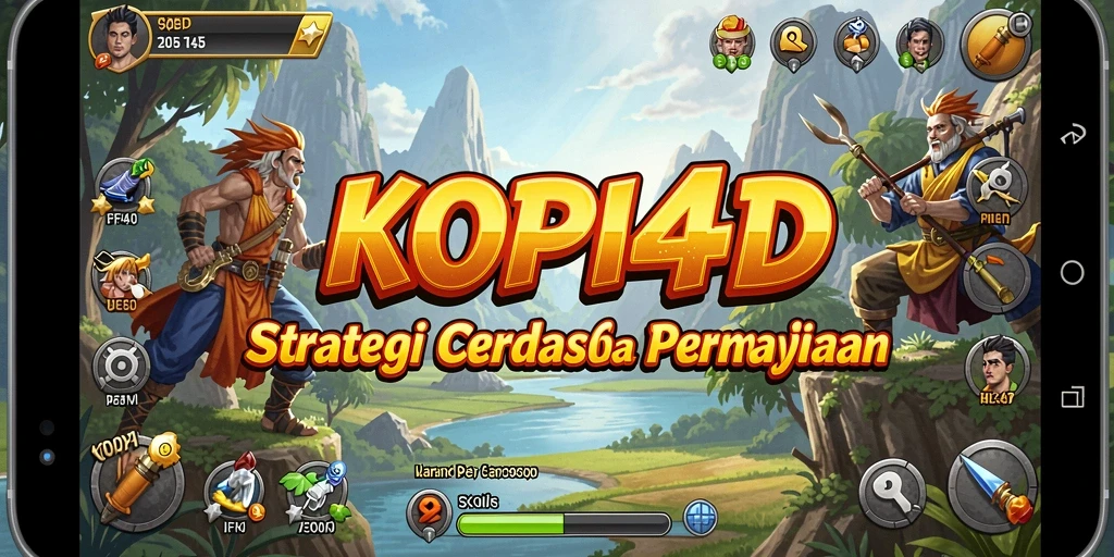 Tampilan menarik dari gameplay KOPI4D yang menantang strategi.