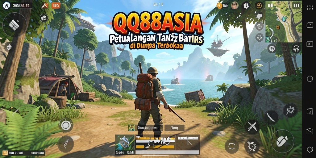 Tangkapan layar gameplay Open World yang menakjubkan dari QQ88ASIA.