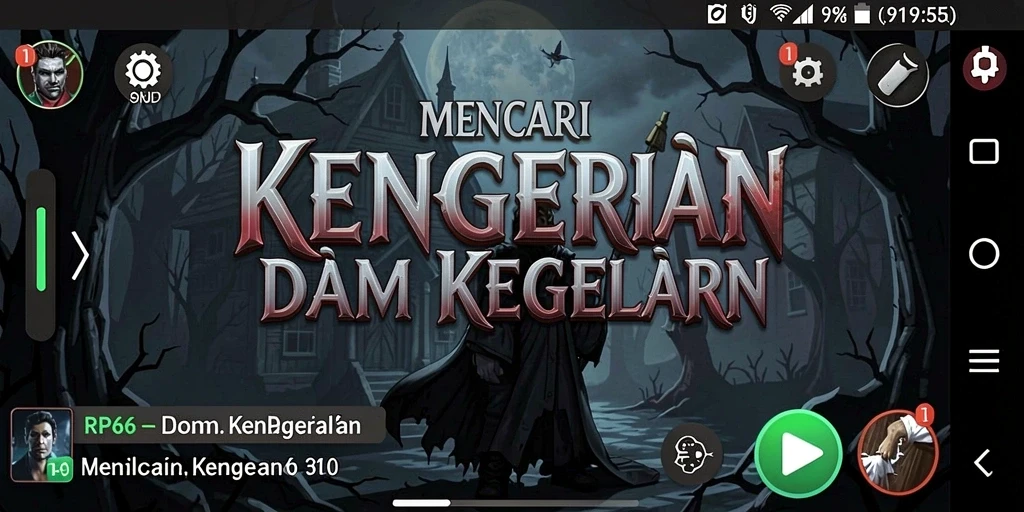 Gameplay RP66 yang mencekam dan atmosfer menakutkan.