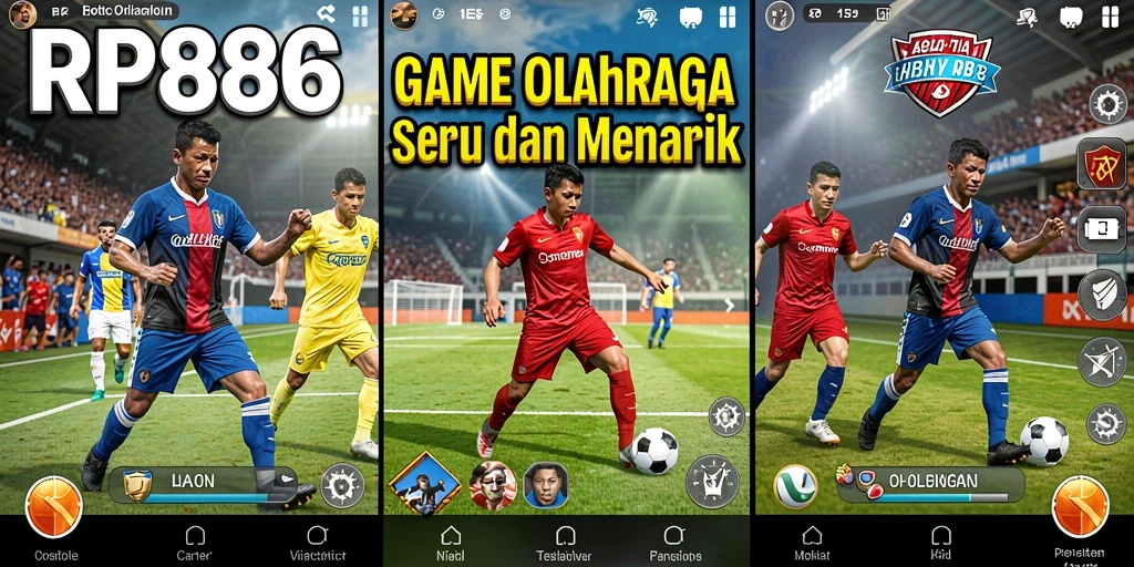 Gameplay menarik dan kompetitif dalam RP886.