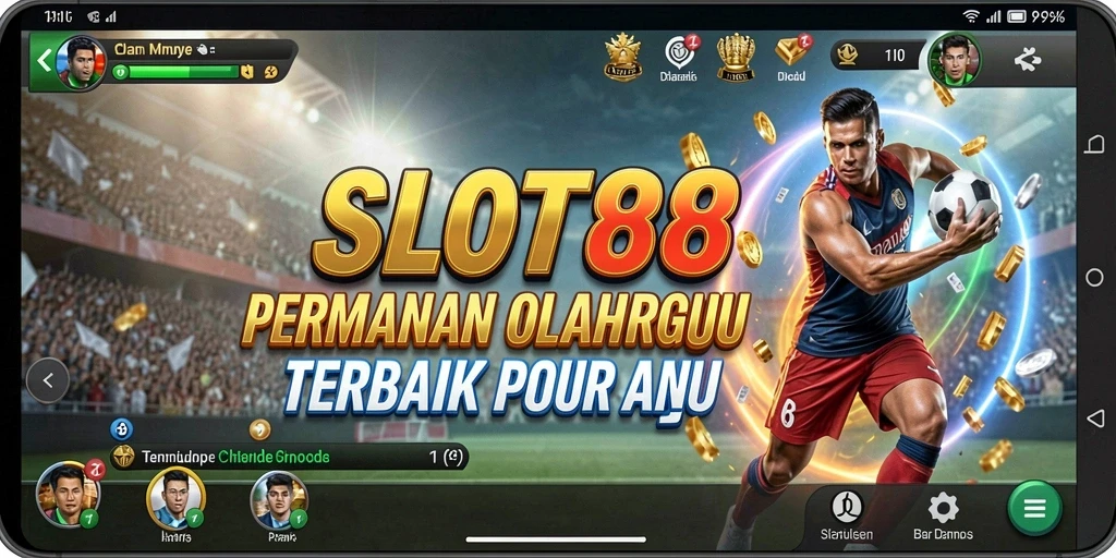 Gameplay seru dan kompetitif dalam SLOT88 yang menggugah semangat olahraga.