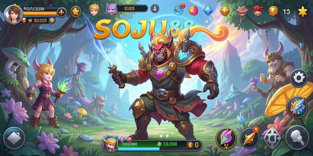 Pengalaman gameplay adventure yang seru dan menantang di SOJU88.