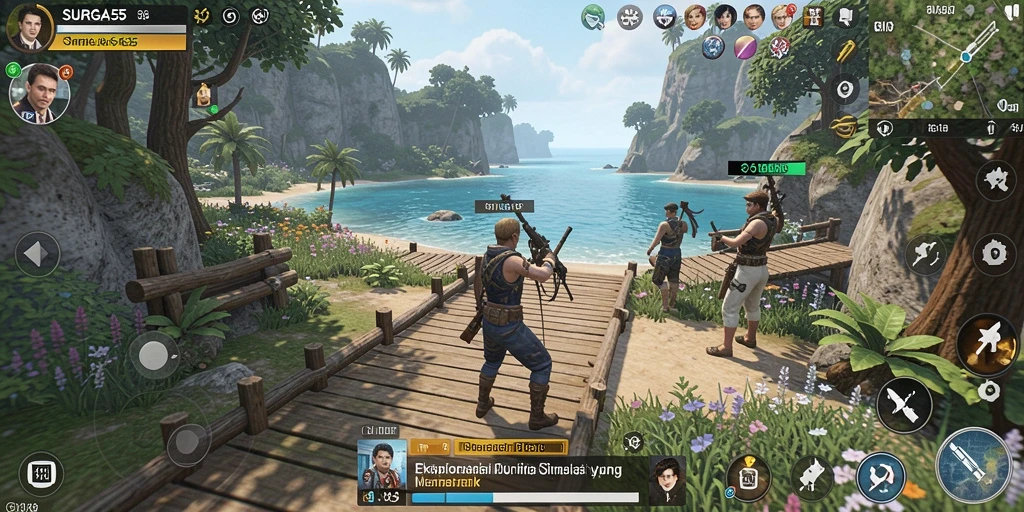 Tampilan gameplay SURGA55 yang inovatif dan menakjubkan.